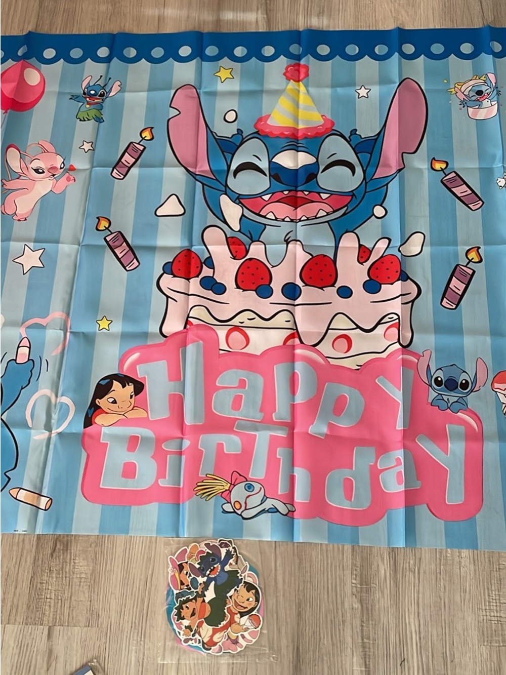 Stitch Birthday Party Decor Set